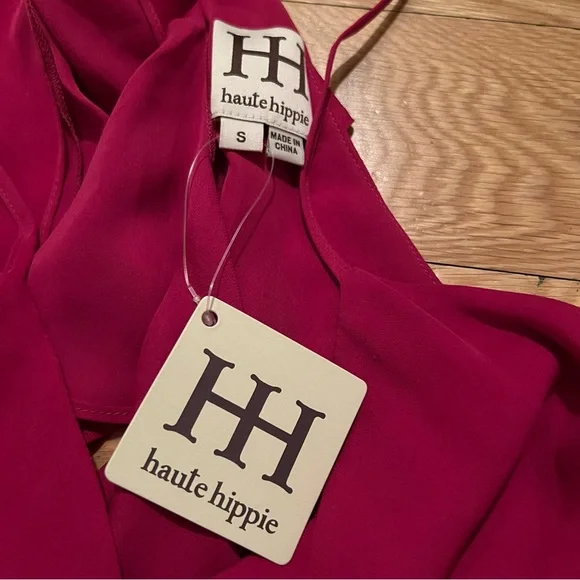 Haute Hippie Open Back Ruffle Tank - Picture 3 of 4